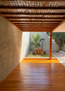 deck de madeira